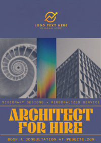 Editorial Architectural Service Flyer