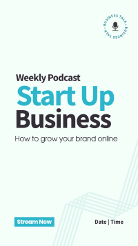 Simple Business Podcast Instagram Story