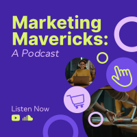 Digital Marketing Podcast Linkedin Post Design