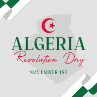 Algerian Revolution Instagram Post