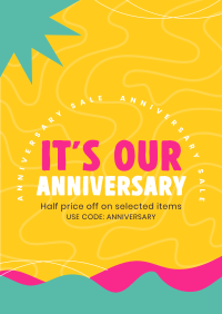 Anniversary Discounts Flyer