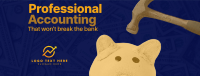 Break Piggy Bank Facebook Cover