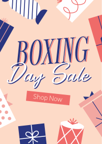 Boxing Sale Poster