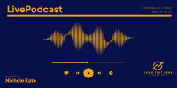 Podcast Waveform Twitter Post