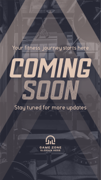 Coming Soon Fitness Gym Teaser Video
