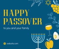 Happy Passover Facebook Post Design