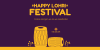 Happy Lohri Festival Twitter Post