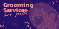 Premium Grooming Services Twitter Post