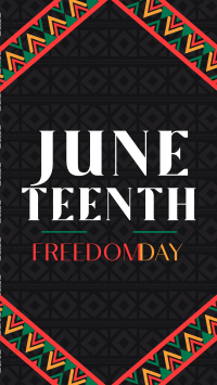 Juneteenth Freedom Revolution Instagram Reel