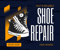 Shoe Repair Service Facebook Post Design