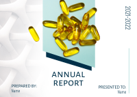 Pharmaceutical Annual Report Postcard