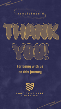 Generic Thank You Instagram Reel Image Preview