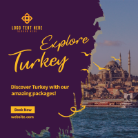 Istanbul Adventures Instagram Post Design