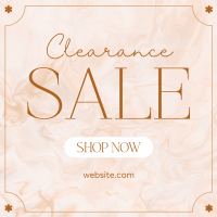 Elegant Marble Sale Instagram Post Image Preview