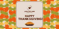 Thanksgiving Day Greeting Twitter Post Design