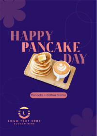 Pancakes Plus Latte Flyer