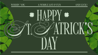 Modern Nostalgia St. Patrick's Day Greeting Video