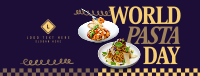 Playful Pasta Day Facebook Cover Image Preview