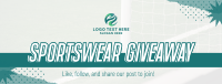 Sportswear Giveaway Facebook Cover