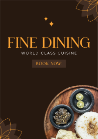 Fine Dining Poster