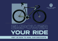 Empower Your Ride Postcard