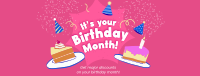 It's your Birthday Month Facebook Cover