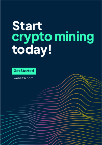 Crypto Mining Flyer