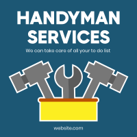 Handyman Professionals Instagram Post Image Preview