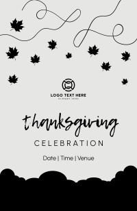 Thanksgiving Celebration Invitation