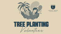 Minimalist Planting Volunteer Facebook Event Cover