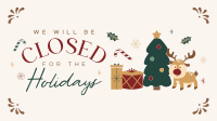 Closed for the Holidays Animation