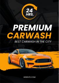 Premium Carwash Flyer