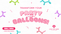 Quirky Party Balloons Video