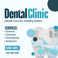 Professional Dental Clinic Linkedin Post Design