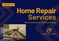 Home Repair Services Postcard