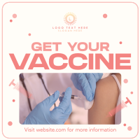 Get Your Vaccine Instagram Post