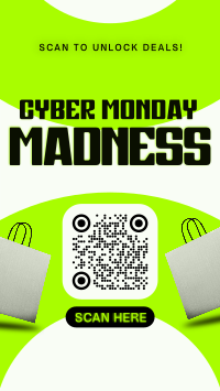 Modern Cyber Monday Instagram Reel Image Preview