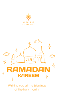 Ramadan Outlines Instagram Story