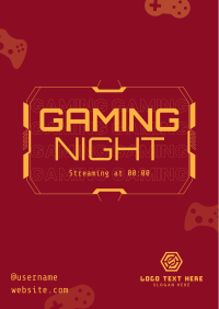 Streamers Night Poster