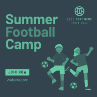 Summer Football Camp Instagram Post