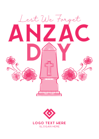 Remembering Anzac Day Flyer