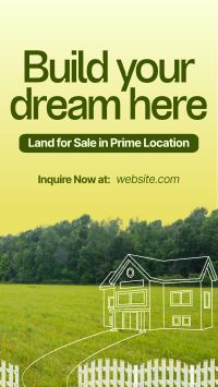 Land For Sale Facebook Story