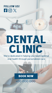 Dental Care Clinic Service Instagram Story