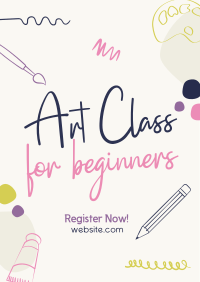 Doodle Class Poster