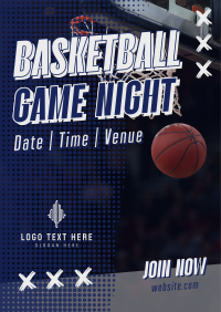 Basketball Game Night Flyer