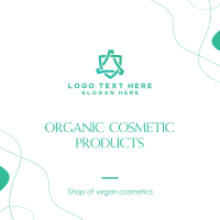 Organic Cosmetic Instagram Post Design