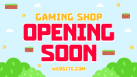 Game Shop Opening Animation