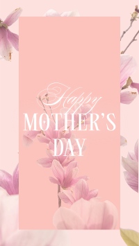 Mother's Day Pink Flowers Video