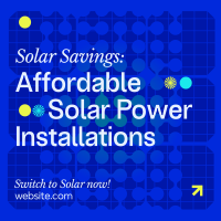 Solar Power Installations Linkedin Post