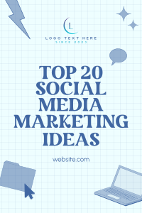 Social Media Marketing Ideas Pinterest Pin